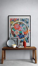 Load image into Gallery viewer, Flower Art Deco Pattern - Variations 11 Art Print