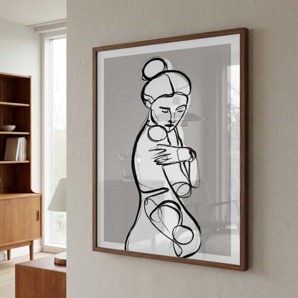 Graceful Embrace PFY Art Print