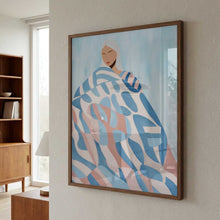 Load image into Gallery viewer, Serene Patterned Woman PFY Art Print
