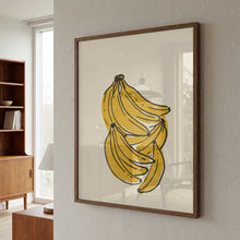 Load image into Gallery viewer, Yellow Banana Bunch PFY Art Print