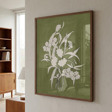Load image into Gallery viewer, Green Botanical Bouquet PFY Art Print