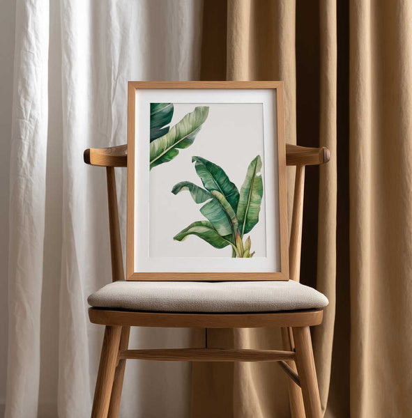 Green Leaves PFY Art Print