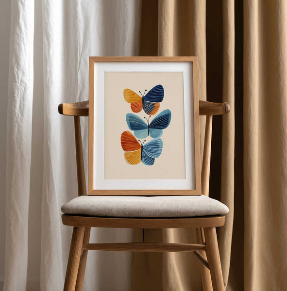 Dancing Butterflies Art Print