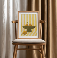 Load image into Gallery viewer, Yellow Striped Pears PFY Art Print