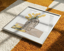 Load image into Gallery viewer, Mother Child Tulips PFY Art Print