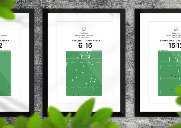 1995 Rugby World Cup Final Art Print