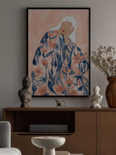 Load image into Gallery viewer, Floral Woman Dreaming PFY Art Print