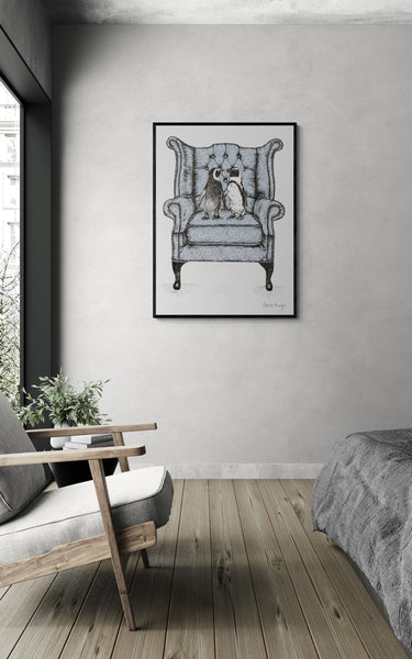 Have a Seat, Please Art Print