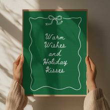 Load image into Gallery viewer, Warm Wishes and Holiday Kisses PFY Art Print