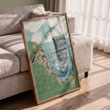 Load image into Gallery viewer, Coastal Cliffs Sea Stack PFY Art Print
