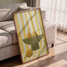 Load image into Gallery viewer, Yellow Striped Pears PFY Art Print