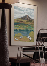 Load image into Gallery viewer, Lakeside Mountain View PFY Art Print