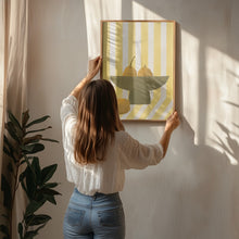 Load image into Gallery viewer, Yellow Striped Pears PFY Art Print