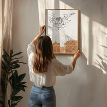 Load image into Gallery viewer, Modern Floral Still Life PFY Art Print
