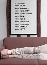 Load image into Gallery viewer, House Rules Art Print