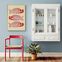 Load image into Gallery viewer, Koinobori Red Art Print