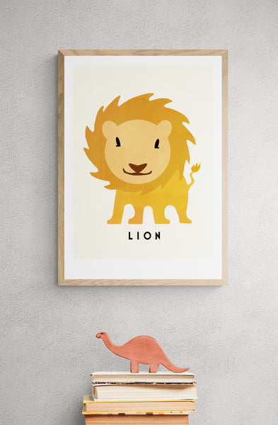 Lion PFY Art Print