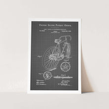 Load image into Gallery viewer, Bicycle Vintage Patent Art Print