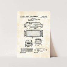 Load image into Gallery viewer, 1956 General Motors Van Patent Art Print