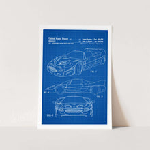 Load image into Gallery viewer, 1994 Ferrari F40 Patent Art Print