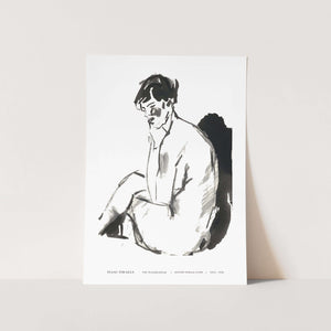 Seated Female Nude Isaac Israels Art Print