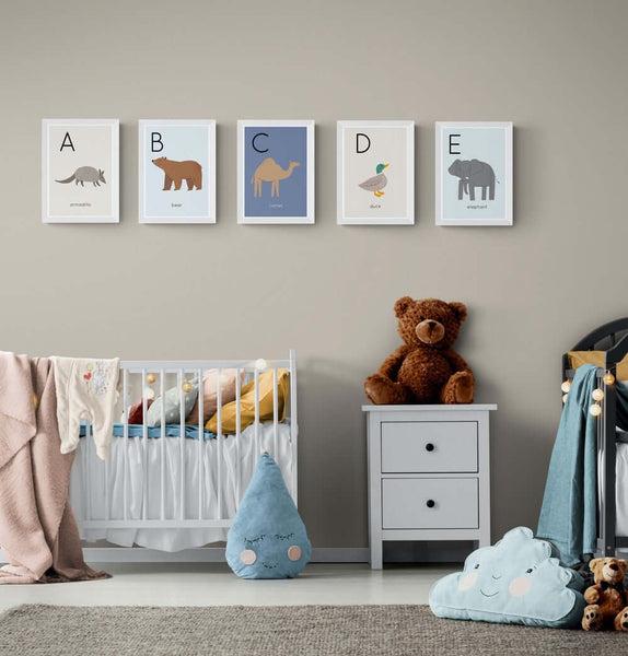 D for Duck Alphabet Art Print