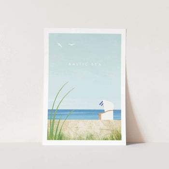 Baltic Sea by Henry Art Print