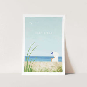 Baltic Sea by Henry Art Print