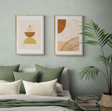 Load image into Gallery viewer, Mid Century Stack Art Print