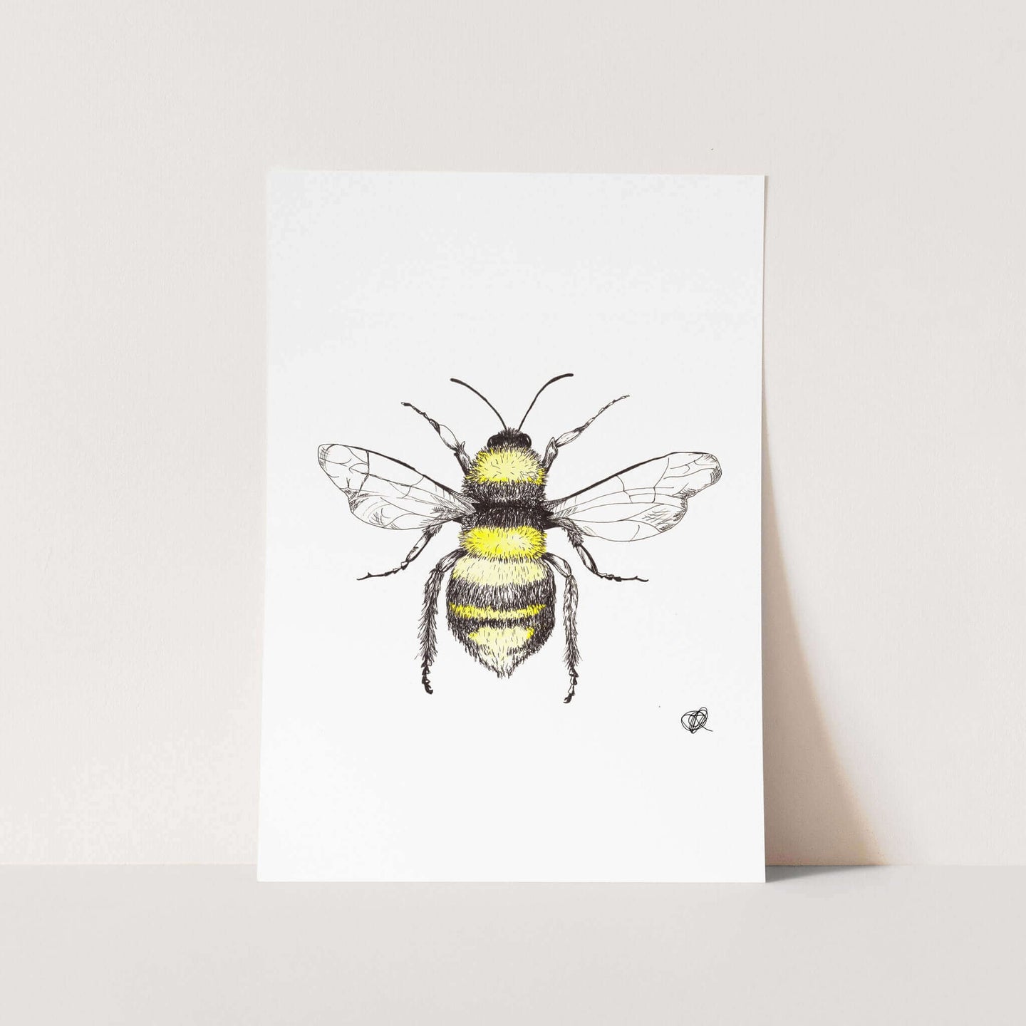Bee by Jenna Art Print