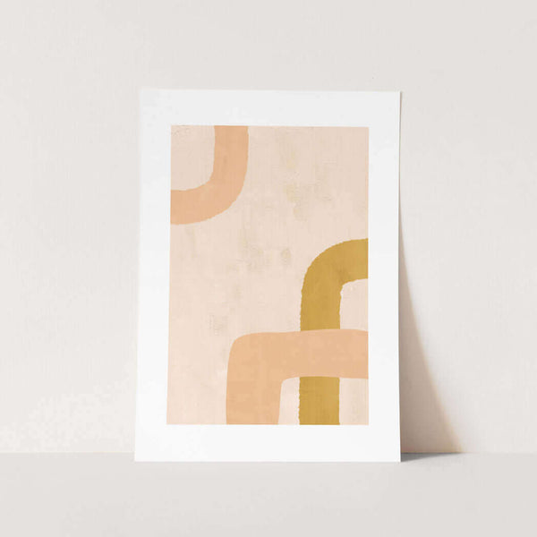 Bent Lines Art Print