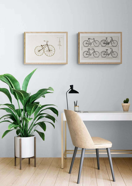 Bicycle (ca. 1938) by Alfred Koehn Art Print