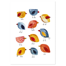 Load image into Gallery viewer, Birdies by Sarah Art Print