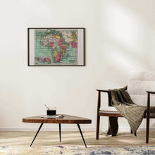 Load image into Gallery viewer, Bonds of Africa Map Art Print