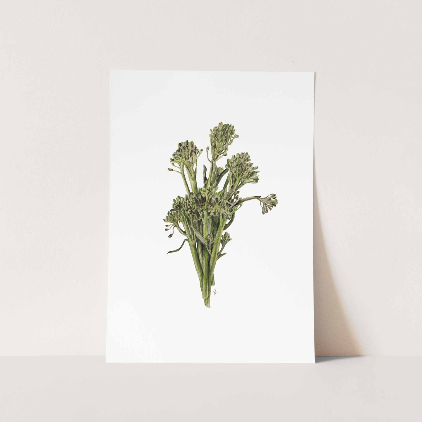 Broccoli Art Print