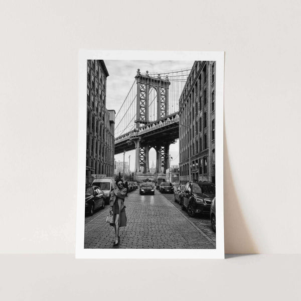 Brooklyn Bridge New York PFY Art Print