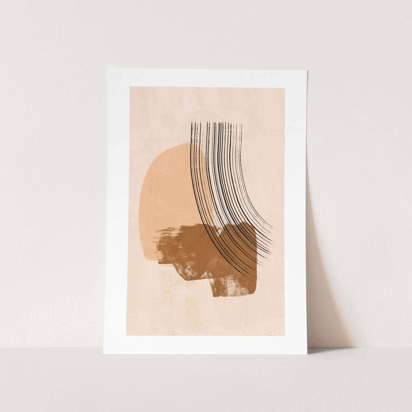 Brush Strokes Art Print