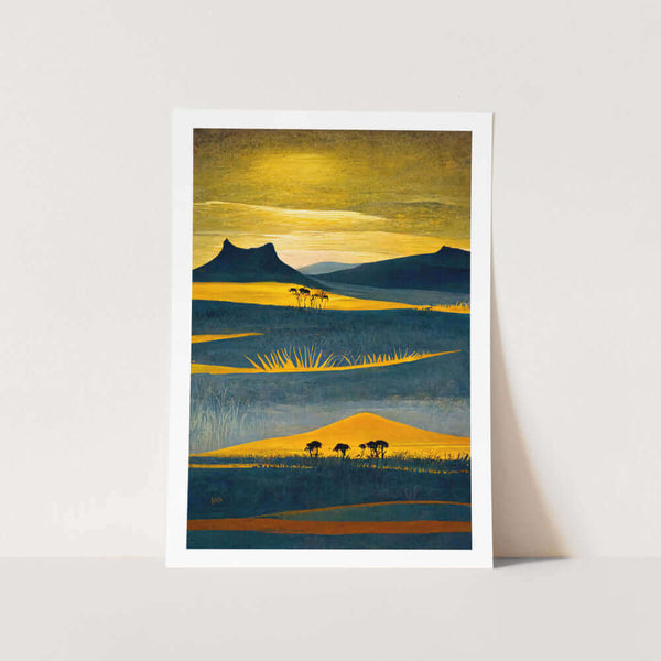 Bushveld Sunrise Art Print