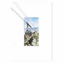 Load image into Gallery viewer, Cable Way by Mareli Art Print