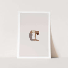 Load image into Gallery viewer, Camel Pose Art Print