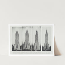 Load image into Gallery viewer, Chrysler Building Design Stages New York Art Print