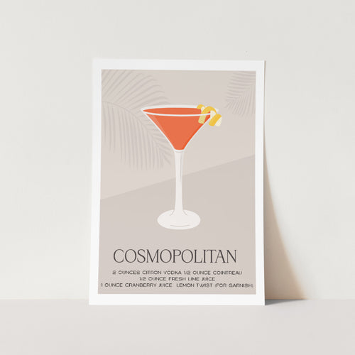 Cosmopolitan 2 Cocktail Art Print