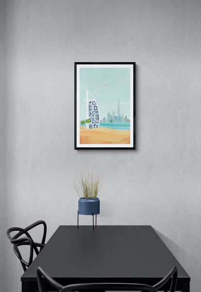 Dubai Art Print