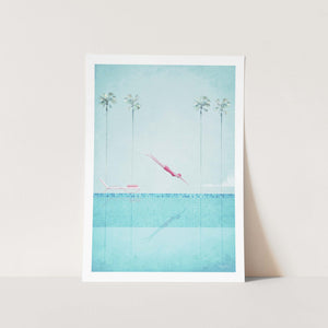 Dive by Henry Art Print