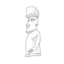 Load image into Gallery viewer, Easter Island One Landmark Travel Art Print