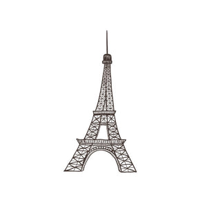 Eiffel Tower Paris Landmark Travel Art Print