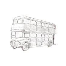 Load image into Gallery viewer, England London Bus Travel Art Print