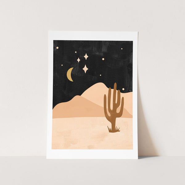 Evening Desert Art Print
