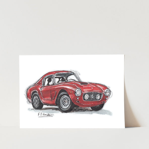 Ferrari 250 Car Art Print