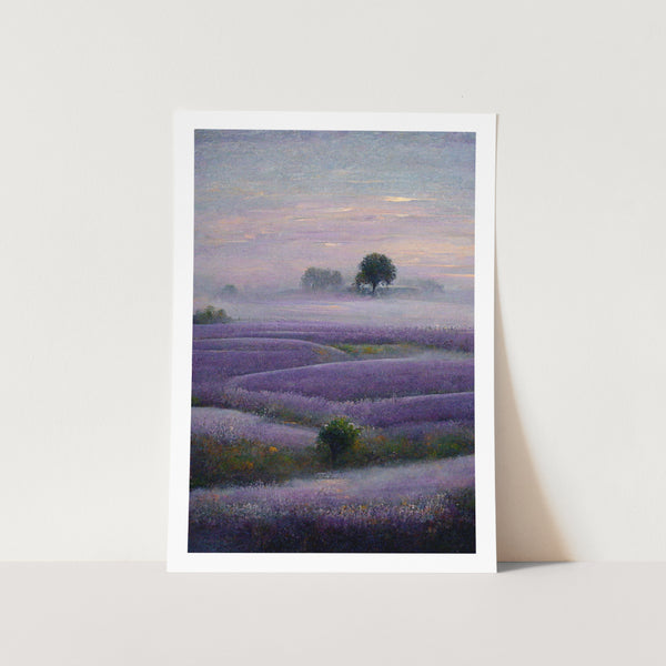 Fields of Lavender Art Print